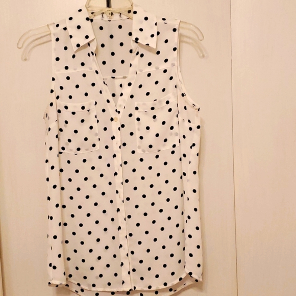 White Polka-Dot